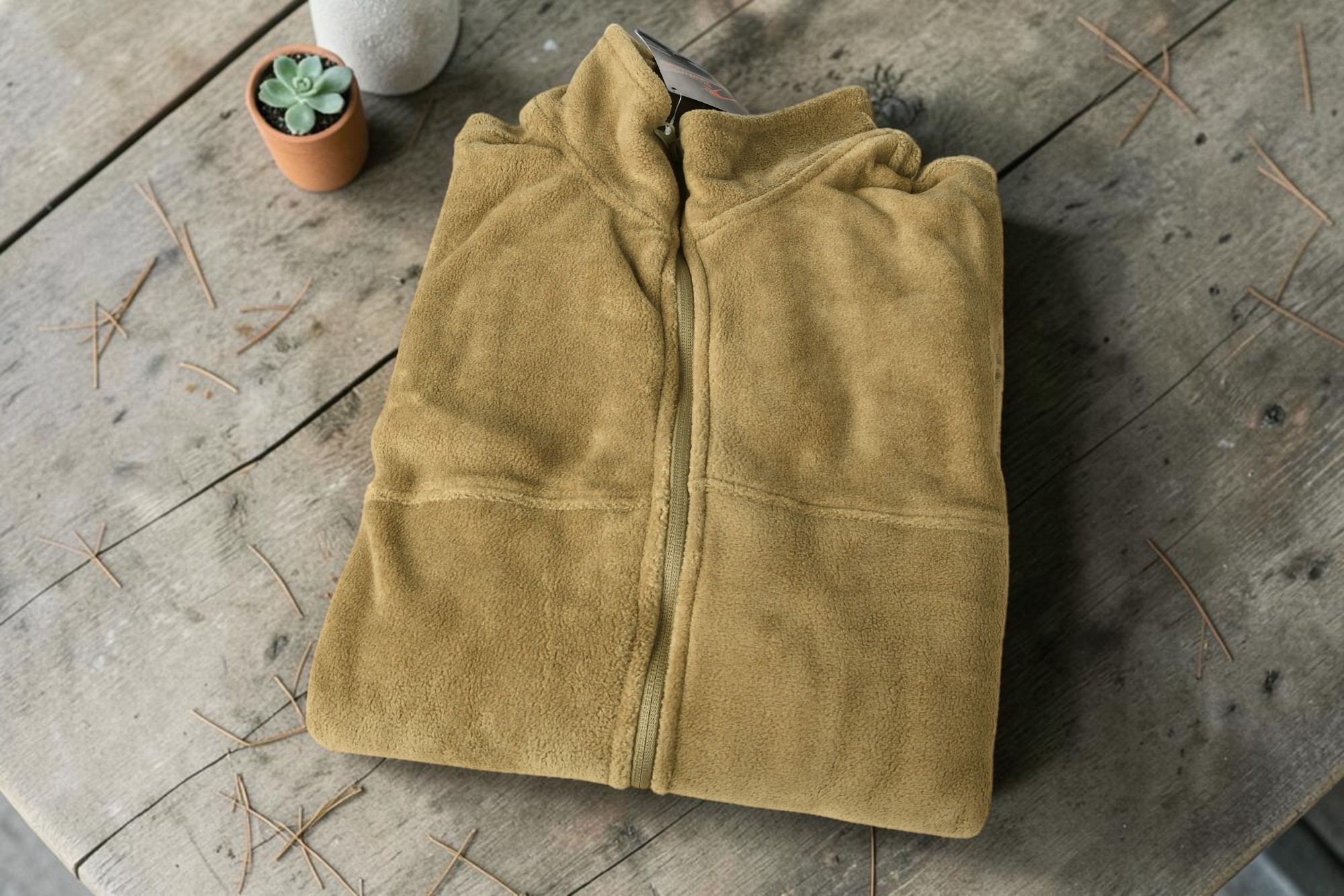 Askeri Polar Ceket - Coyote